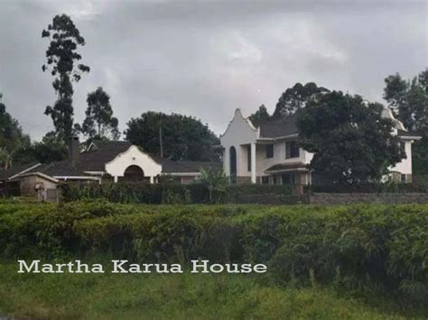martha karua house